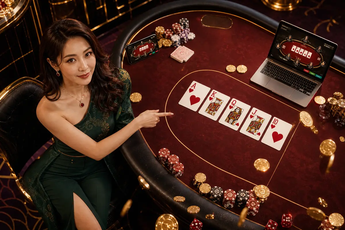bjliv Live Dealer Casino Table
